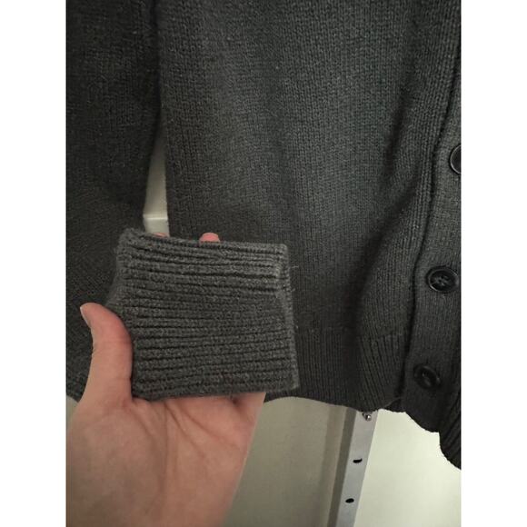 Bonobos Cardigan Gray V Neck Women’s Small Sweater Heavyweight EUC Classic - Picture 6 of 8